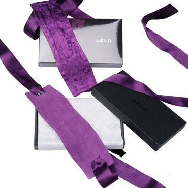 Lelo Etherea, фиолетовый, Роскошные шелковые наручники