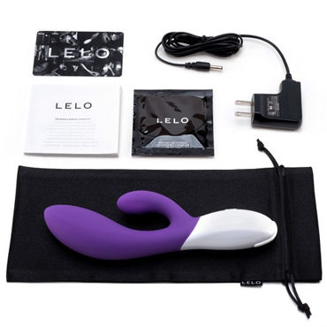 Lelo Ina 2, фиолетовый, Перезаряжаемый вибромассажер для стимуляции клитора и точки G, водонепроницаемый и другие товары Lelo с фото
