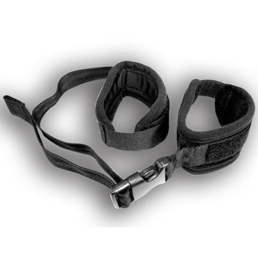 Sex & Mischief Adjustable Handcuffs, Мягкие наручники на липучках