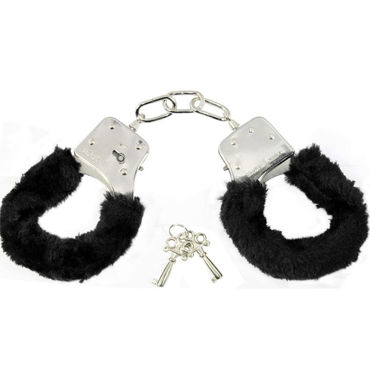 Sex & Mischief Furry Handcuffs, Меховые наручники