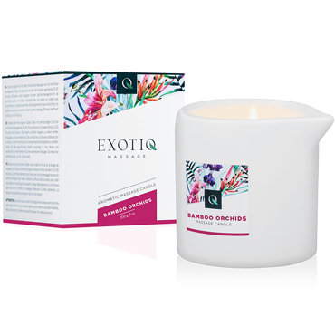 Exotiq Massage Candle Bamboo Orchids, 200 мл