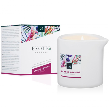 Exotiq Massage Candle Bamboe Orchideeen, 60 мл — фото 1