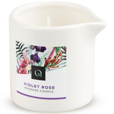 Exotiq Massage Candle Violet Rose, 60 мл - фото, отзывы