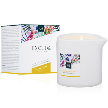 Exotiq Massage Candle Ylang Ylang, 60 мл, Массажная свеча с ароматом Иланг-иланг