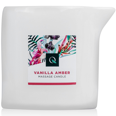 Exotiq Massage Candle Vanilla Amber, 200 г - Массажная свеча с ароматом Ваниль и амбра - купить в секс шопе