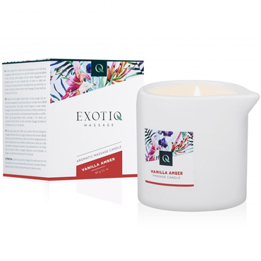 Exotiq Massage Candle Vanilla Amber, 60 мл — фото 1