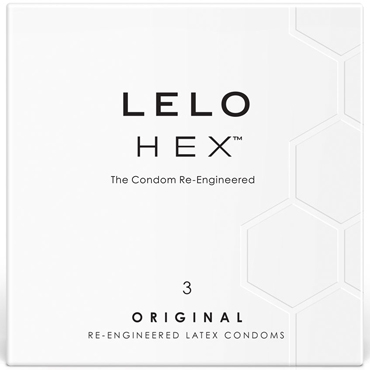 Lelo HEX Condoms Original, 3 шт — фото 1