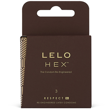 Lelo HEX Condoms Respect, 3 шт — фото 1