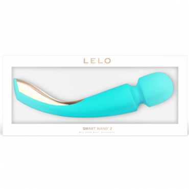 Lelo Smart Wand 2 Large, голубой - Профессиональный массажер увеличенного размера - купить в секс шопе