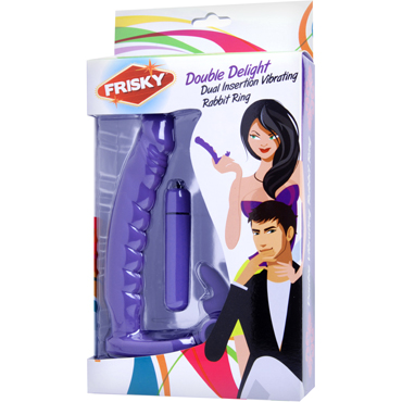 Новинка раздела Секс игрушки - XR Brands Frisky Double Delight, фиолетовый