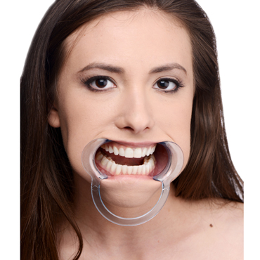 XR Brands Cheek Retractor Dental Mouth Gag, прозрачный - фото, отзывы