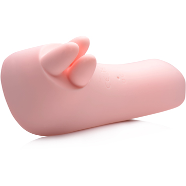 XR Brands Inmi Vibrassage Fondle Vibrating Clit Massager, розовый, Массажер для клитора