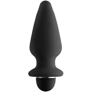 Tom of Finland 5X Silicone Anal Plug, черная — фото 1