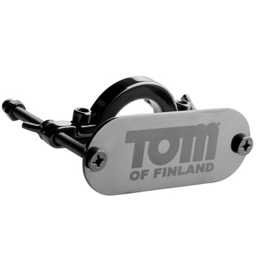 Tom of Finland Stainless Steel Ball Crusher, серебристый - Стальной зажим на мошонку - купить в секс шопе
