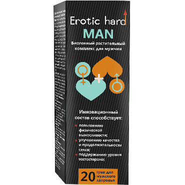 Erotic Hard Man, 250 мл - фото, отзывы