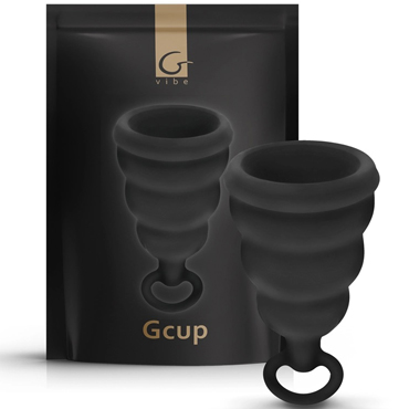 Gvibe Gcup, черная, Менструальная чаша и другие товары Gvibe с фото