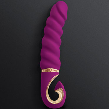 Gvibe Gjack Mini, фиолетовый, Уменьшенный анатомический витой вибратор