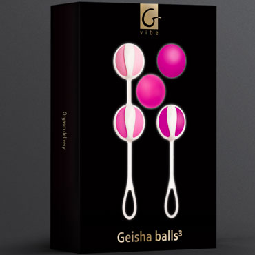 Gvibe Geisha Balls 3, розовые - фото, отзывы