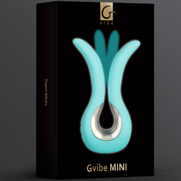 Gvibe Mini, мятный - Вибратор с гибкими концами - купить в секс шопе