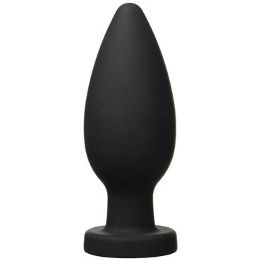 Tom of Finland XXL Silicone Anal Plug, черная