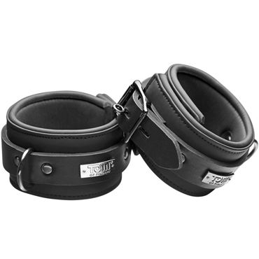 Tom of Finland Neoprene Ankle Cuffs, черные - фото, отзывы