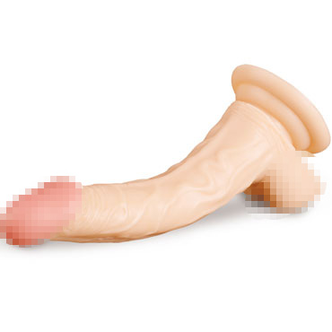 Brazzers Изогнутый фаллоимитатор-реалистик 22.5 см, телесный - фото, отзывы