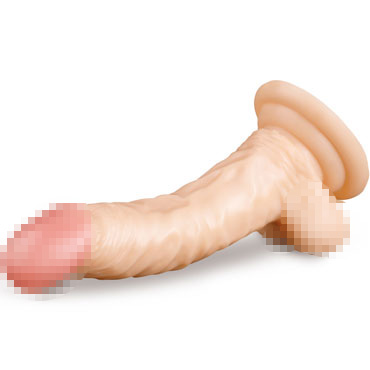Brazzers Реалистик изогнутый 20 см, телесный - фото, отзывы