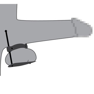 Tom of Finland Stainless Steel Ball Crusher, серебристый - фото, отзывы