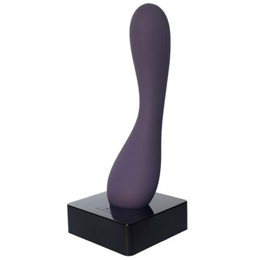 Je Joue Uma, фиолетовый - Силиконовый вибратор с бархатистым покрытием - купить в секс шопе