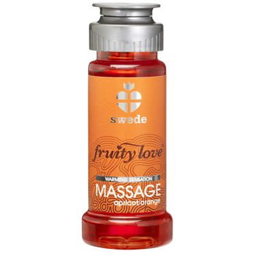 Swede Fruity Love Massage, 50мл, Лосьон для массажа с ароматом абрикоса и апельсина