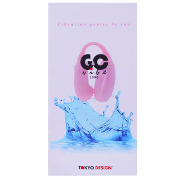Tokyo Design G&C - Вибромассажер для стимуляции клитора и точки G - купить в секс шопе