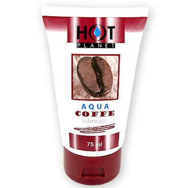 Hot Planet Aqua Coffe, 75мл, Смазка на водной основе с ароматом вишни