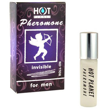 Hot Planet Pheromone Invisible, 6мл, Мужские духи с феромонами без запаха