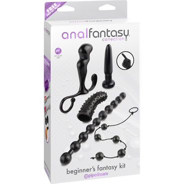 Pipedream Anal Fantasy Collection Beginners Fantasy Kit, Коллекция анальных секс-игрушек