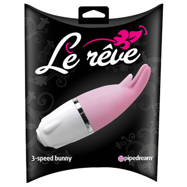 Pipedream Le Reve 3 Speed Bunny, розовый, Массажер для стимуляции клитора