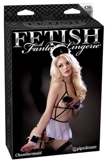 Pipedream Fetish Fantasy Lingerie Chambermaid - Костюм горничной для ролевых игр - купить в секс шопе