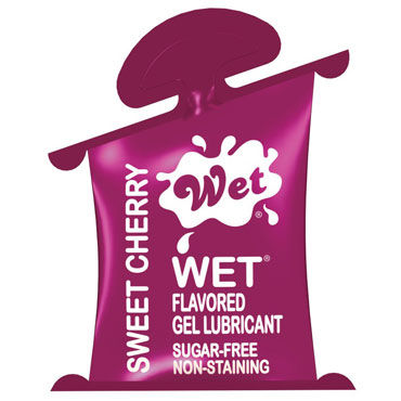 Wet Flavored Sweet Cherry, 10 мл, Лубрикант с ароматом вишни