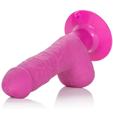 California Exotic Ballsy Dong, розовый - подробные фото в секс шопе Condom-Shop