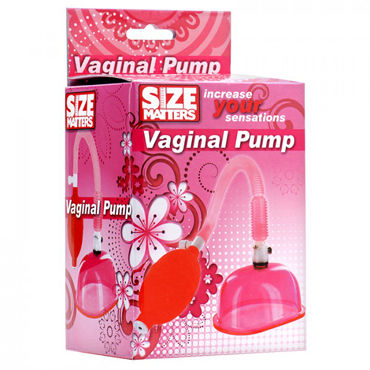XR Brands Size Matters Vaginal Pump - Женская вакуумная помпа - купить в секс шопе