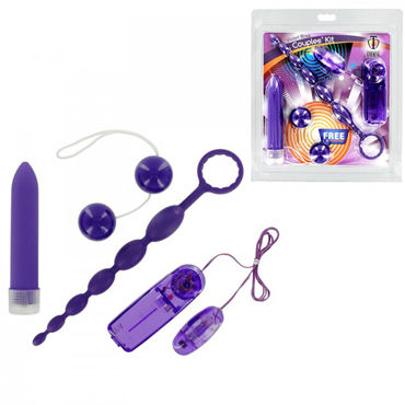 XR Brands Violet Bliss, Набор секс-игрушек, 4 предмета