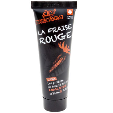 Erotic Fantasy La Fraise Rouge, 30мл, Лубрикант на водной основе со вкусом и ароматом клубники