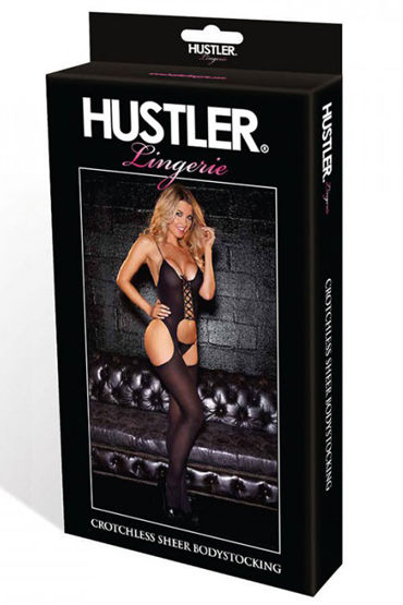 Hustler Кэтсьюит - С корсетной шнуровкой - купить в секс шопе