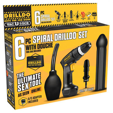 Drilldo Spiral - подробные фото в секс шопе Condom-Shop