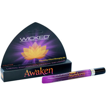Wicked Awaken, 8,6 мл, Возбуждающий массажный гель для клитора