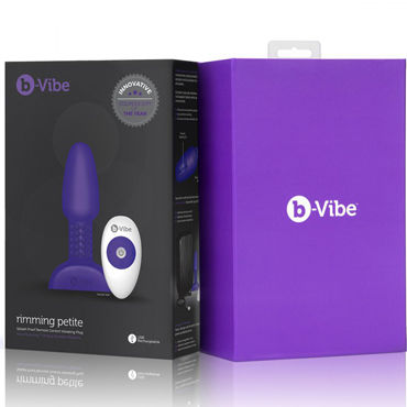 Новинка раздела Секс игрушки - B-Vibe Rimming Petite, фиолетовая