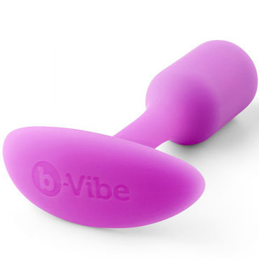 B-Vibe Snug Plug 1, розовая - фото, отзывы