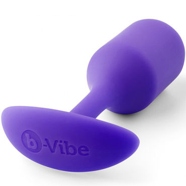 B-Vibe Snug Plug 2, фиолетовая - фото, отзывы