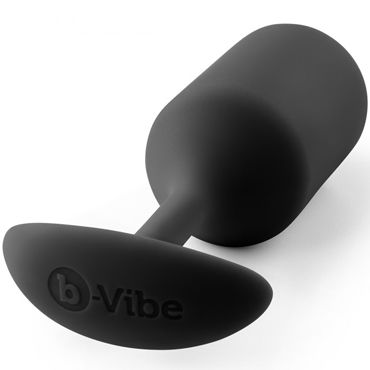 B-Vibe Snug Plug 3, черная - фото, отзывы