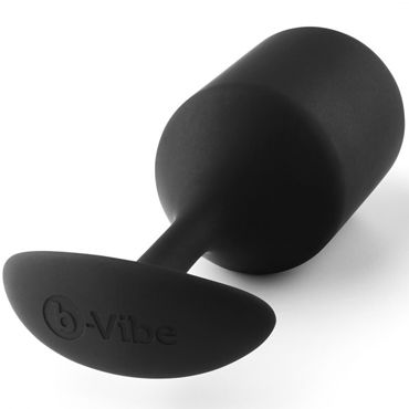 B-Vibe Snug Plug 4, черная - фото, отзывы