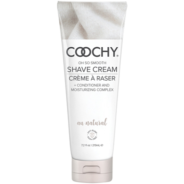 Coochy Oh So Smooth Shave Cream Au Natural, 213 мл, Увлажняющий комплекс без аромата